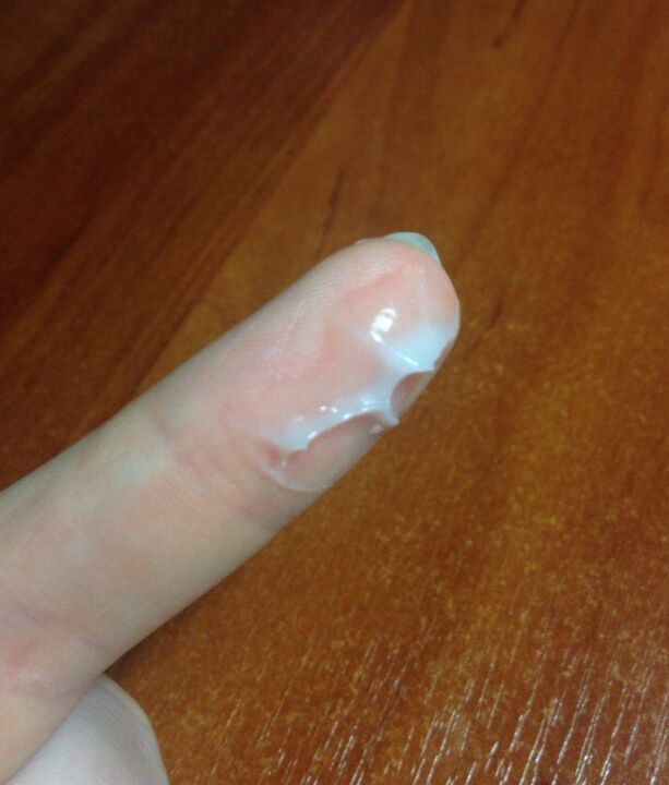 A Gelarex krém kellemes állagú